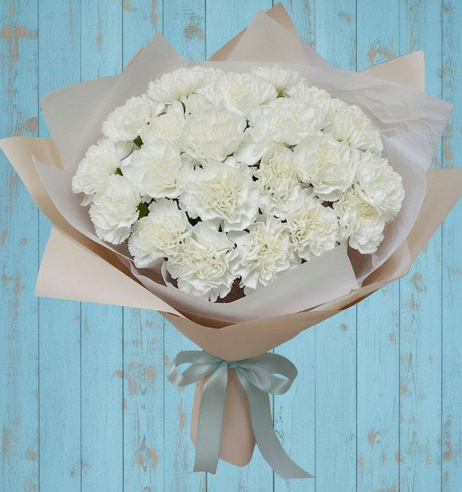 Букет цветов из: Гвоздики в Малояз