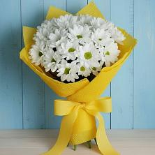 Букет цветов из:  Хризантемы в Малояз