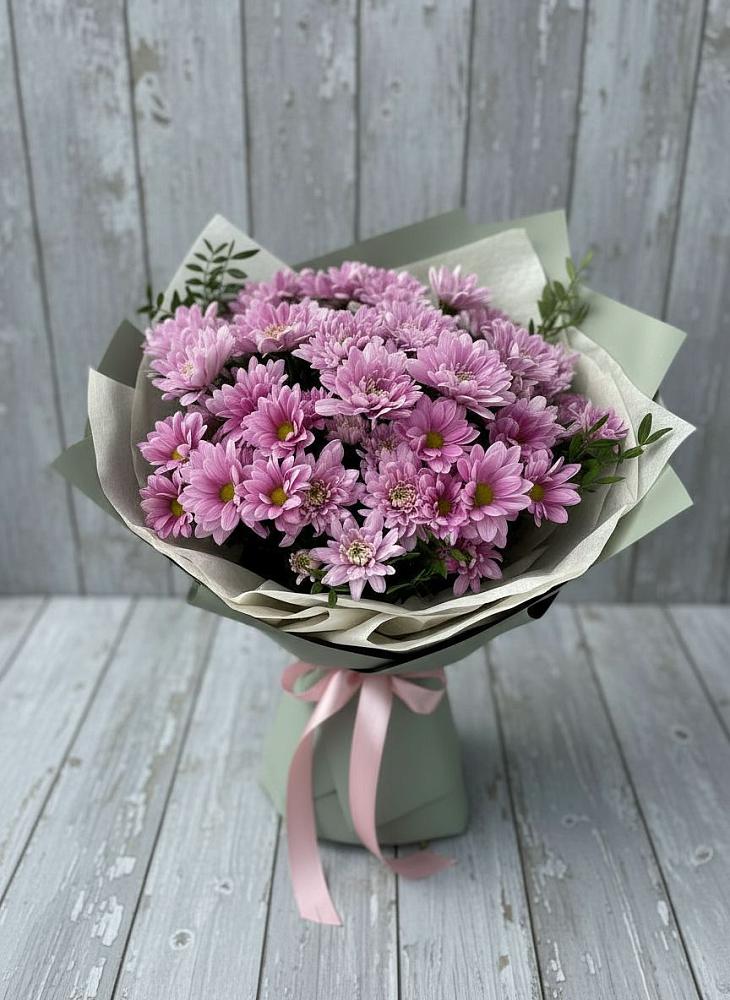 Букет цветов из: Хризантемы в Малояз
