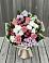 Букет цветов из: Альстромерии, Гвоздики, Розы и Хризантемы в Малояз