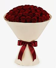Букет 101 Бордовая роза Блэк Бакарра #REPLACE_PRED# Малояз
