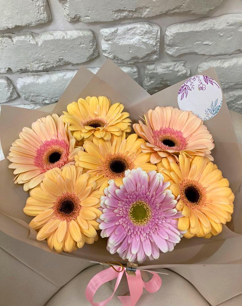Букет цветов из: Герберы в Малояз