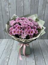 Букет цветов из:  Хризантемы #REPLACE_PRED# Малояз