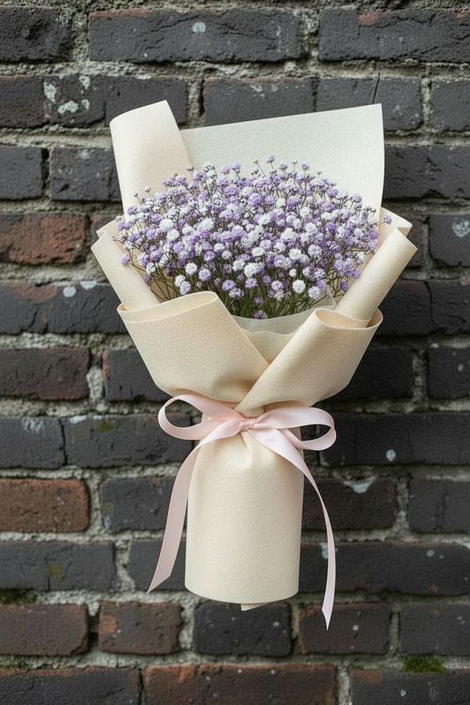 Букет цветов из: Гипсофила в Малояз