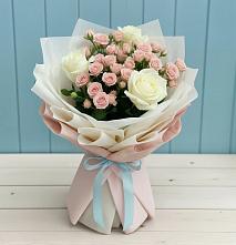 Букет цветов из:  Розы #REPLACE_PRED# Малояз
