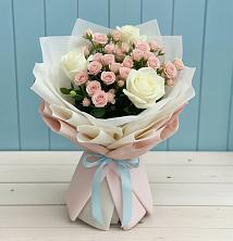 Букет цветов из:  Розы в Малояз