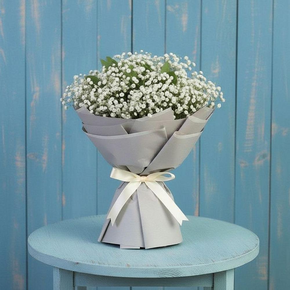 Букет цветов из: Гипсофила в Малояз