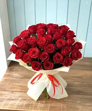 Букет 29 Красных роз в Малояз