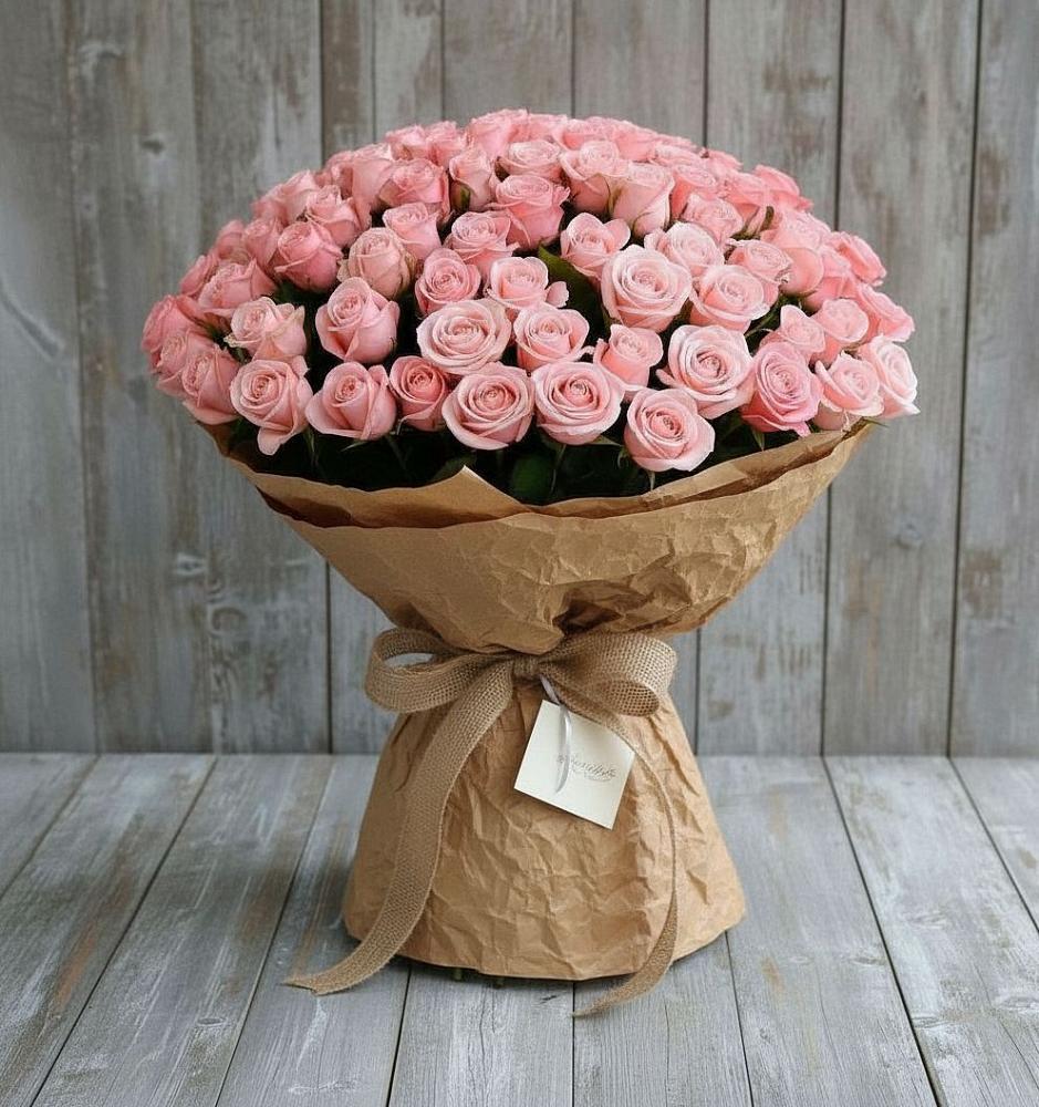 Букет 151 Роза Роуз в Малояз