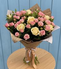 Букет цветов из:  Розы #REPLACE_PRED# Малояз