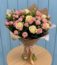 Букет цветов из:  Розы в Малояз