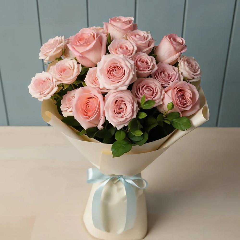 Букет Розовый шарм в Малояз